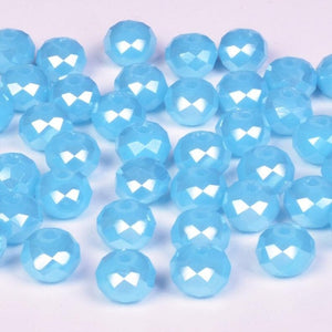 4 6 8mm Austria Spacer Rondelle Crystal Beads Beads for Needlework Women Diy Accessories Pearls Loose Facet Glass Beads