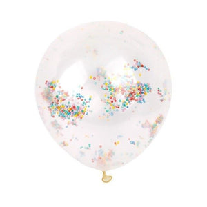 5pcs 12" Foil Confetti Latex Inflatable Balloons Helium Wedding Birthday Summer Bachelorette Party DIY Making Decoration