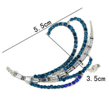 Load image into Gallery viewer, 1PC Steampunk Wrap Clip On Ear Cuff Crystal Feather Wing Earrings Bow Tie Ear Clip Helix Cartilage boucle d&#39;oreille clip