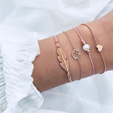 Load image into Gallery viewer, Fashion gold bracelet women and bracelets 2019 ladies boho circle knot adjustable bracelet female fashion jewelry Drop shipping
