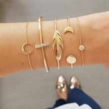 Load image into Gallery viewer, Fashion gold bracelet women and bracelets 2019 ladies boho circle knot adjustable bracelet female fashion jewelry Drop shipping
