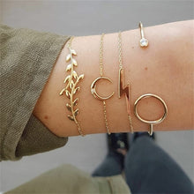 Load image into Gallery viewer, Fashion gold bracelet women and bracelets 2019 ladies boho circle knot adjustable bracelet female fashion jewelry Drop shipping