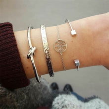 Load image into Gallery viewer, Fashion gold bracelet women and bracelets 2019 ladies boho circle knot adjustable bracelet female fashion jewelry Drop shipping
