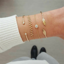 Load image into Gallery viewer, Fashion gold bracelet women and bracelets 2019 ladies boho circle knot adjustable bracelet female fashion jewelry Drop shipping