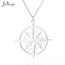 Load image into Gallery viewer, Jisensp Stainless Steel Razor Blades Pendant Necklaces Men Jewelry Steel Shaver Shape Necklaces &amp; Pendants Women Collares