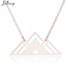 Load image into Gallery viewer, Jisensp Stainless Steel Razor Blades Pendant Necklaces Men Jewelry Steel Shaver Shape Necklaces &amp; Pendants Women Collares