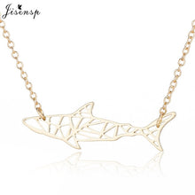 Load image into Gallery viewer, Jisensp Stainless Steel Razor Blades Pendant Necklaces Men Jewelry Steel Shaver Shape Necklaces &amp; Pendants Women Collares
