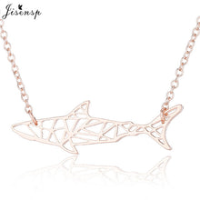 Load image into Gallery viewer, Jisensp Stainless Steel Razor Blades Pendant Necklaces Men Jewelry Steel Shaver Shape Necklaces &amp; Pendants Women Collares