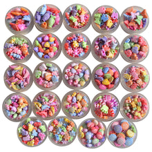 Load image into Gallery viewer, Cartoon Animals Shape Acrylic Beads Handmade Bracelet Charms Antique Spacer Findings Jewelry Accessories Handcraft Making 100pcs