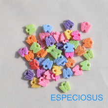 Load image into Gallery viewer, Cartoon Animals Shape Acrylic Beads Handmade Bracelet Charms Antique Spacer Findings Jewelry Accessories Handcraft Making 100pcs