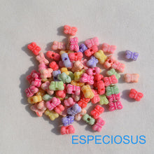 Load image into Gallery viewer, Cartoon Animals Shape Acrylic Beads Handmade Bracelet Charms Antique Spacer Findings Jewelry Accessories Handcraft Making 100pcs