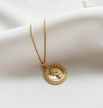 Load image into Gallery viewer, Coin Necklace 925 Silver Choker Kolye Gold Pendant Charm Minimalism Vintage Boho Bijoux Femme Collier Necklace Women Jewelry