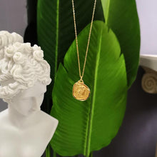 Load image into Gallery viewer, Coin Necklace 925 Silver Choker Kolye Gold Pendant Charm Minimalism Vintage Boho Bijoux Femme Collier Necklace Women Jewelry