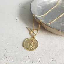 Load image into Gallery viewer, Coin Necklace 925 Silver Choker Kolye Gold Pendant Charm Minimalism Vintage Boho Bijoux Femme Collier Necklace Women Jewelry