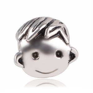 New Free Shipping Sliver Plated Bead Mickey Fairytale Animal Love Charm Fit Original Pandora Bracelet Necklace DIY Women Jewelry