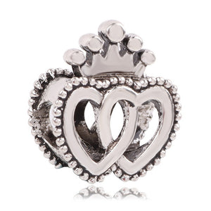 New Free Shipping Sliver Plated Bead Mickey Fairytale Animal Love Charm Fit Original Pandora Bracelet Necklace DIY Women Jewelry