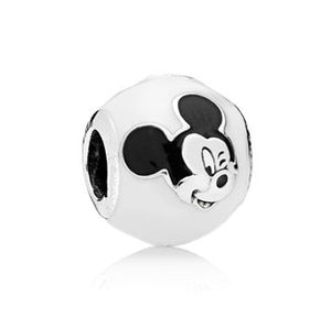 AIFEILI Women's Bracelet Jewelry European Charm Beads Personality Pendant Series Suitable for Pandora Mickey Katie Lovely