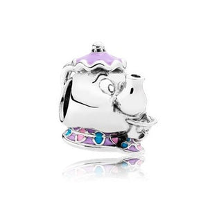 AIFEILI Women's Bracelet Jewelry European Charm Beads Personality Pendant Series Suitable for Pandora Mickey Katie Lovely