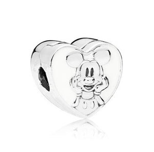 AIFEILI Women's Bracelet Jewelry European Charm Beads Personality Pendant Series Suitable for Pandora Mickey Katie Lovely