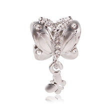 Load image into Gallery viewer, Fit Original Pandora Charms Bracelet Trinket Jewelry For Women Making 2019 New Girl with Pigtails Family Hat Boy Mrs. Wise Bead