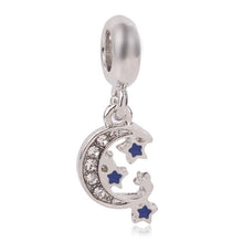 Load image into Gallery viewer, Fit Original Pandora Charms Bracelet Trinket Jewelry For Women Making 2019 New Girl with Pigtails Family Hat Boy Mrs. Wise Bead
