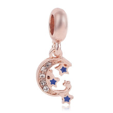Load image into Gallery viewer, Fit Original Pandora Charms Bracelet Trinket Jewelry For Women Making 2019 New Girl with Pigtails Family Hat Boy Mrs. Wise Bead