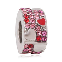 Load image into Gallery viewer, Fit Original Pandora Charms Bracelet Trinket Jewelry For Women Making 2019 New Girl with Pigtails Family Hat Boy Mrs. Wise Bead