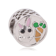 Load image into Gallery viewer, Fit Original Pandora Charms Bracelet Trinket Jewelry For Women Making 2019 New Girl with Pigtails Family Hat Boy Mrs. Wise Bead