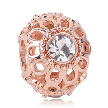 Load image into Gallery viewer, Fit Original Pandora Charms Bracelet Trinket Jewelry For Women Making 2019 New Girl with Pigtails Family Hat Boy Mrs. Wise Bead