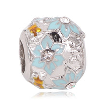 Load image into Gallery viewer, Fit Original Pandora Charms Bracelet Trinket Jewelry For Women Making 2019 New Girl with Pigtails Family Hat Boy Mrs. Wise Bead