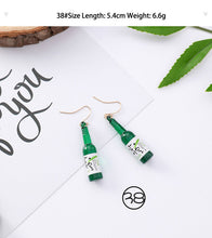Load image into Gallery viewer, 3#2019 New Korean Mori Simple Retro Cold Wind Earrings Geometric Flower Cactus Acrylic Pendant Women&#39;s Earrings Clothing Jewelry